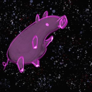 Pig Print - Astral Projecting  **FREE**