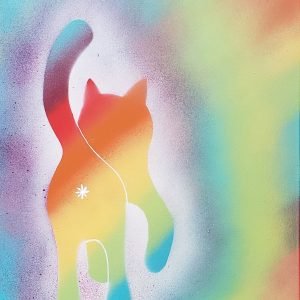 Cat Print - Hazy Pride