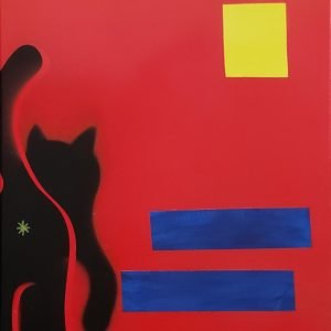 Cat Print - ELO Album Cover