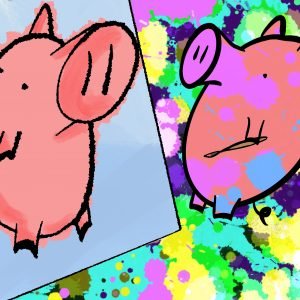 Pig Print - "Pig" by Pig