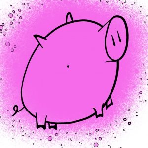 Pig Print - Effervescent